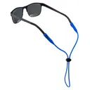CABLZ Silicone Adjustable Sunglasses Holder 16" Blue - Cablz