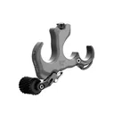 ULTRAVIEW Hinge 2 Large Anodized Alum. - Ultraview