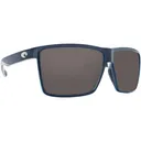 COSTA Rincon Gray 580P Shiny Black Frame - Costa