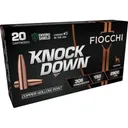 FIOCCHI Knock Down Lead Free 308 Win 150gr Copper Hollow Point Ammunition | 20 Rounds - Fiocchi