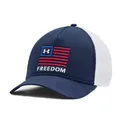 UNDER ARMOUR Men's UA Freedom Trucker Cap - Navy & White - Under Armour