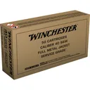 WINCHESTER Service Grade 40 S&W 165 gr Full Metal Jacket Flat Nose Ammunition | 50 Rounds - Winchester