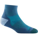 DARN TOUGH VERMONT Run 1/4 Ultra-Lightweight with Cushion Baltic - Darn Tough Vermont