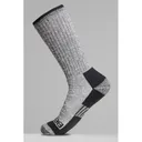 BERNE WORKWEAR Wool-Blend Comfort Boot Socks 3pk Black White 6-12 - Berne Workwear
