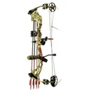 PRECISION SHOOTING EQUIPMENT 17 Fever RTS Package RH 25" 50# Mossy Oa - Precision Shooting Equipment