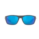 COSTA Tico 580G Blue Mirror Polarized Sunglasses | Matte Gray Frame - Costa Del Mar