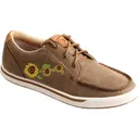 TWISTED X Women's Kicks - Bomber & Sunflower / Leather - Twisted X