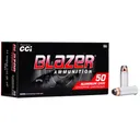 BLAZER Aluminum 44 Rem Mag 240gr Jacketed Hollow Point Ammunition | 50 Rounds - CCI