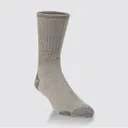 HIWASSEE Medium Outdoor Crew Sock | Light Brown - Hiwassee Trading Company