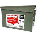 WINCHESTER AMMO 38 Spl 130Gr FMJ Ammo Can 300rd - Winchester