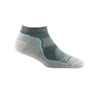 DARN TOUGH VERMONT Light Hiker No Show Lightweight with Cushion Slate - Darn Tough Vermont