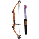 GENESIS ARCHERY 17 Genesis One Cam RH Youth Bow Kit - Orange - Genesis