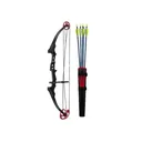 GENESIS ARCHERY 17 Genesis Mini Bow Kit Black Left Hand - Genesis Archery