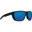 COSTA Ferg 580G Blue Mirror Polarized Sunglasses | Matte Black Frames - Costa