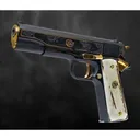 COLT 1911 Government "El Compadre" 38 Super 5" 9rd Pistol w/ Custom Engravings | 1 of 500 - Colt