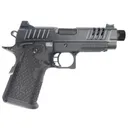 STACCATO C2 Optic Ready 9mm DLC 4.4" Threaded Bull Barrel 17rd Curved Trigger - Black - Staccato