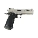 MASTERPIECE ARMS DS9 Hybrid 9mm 5" 15/17rd Optic Ready Pistol - Stainless / Black - Masterpiece Arms