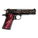 COLT 1911 Saint Series Santa Muerte 38 Super 5" 9rd - Black & Gold - Colt