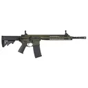 LWRC IC A5 5.56 NATO 16" 30rd Semi-Auto AR15 Rifle w/ Spiral Barrel - Black / OD Green - Lwrc International