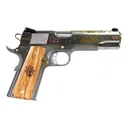 SPRINGFIELD ARMORY 1911 Emissary 45 ACP 5" 7rd -Andrea Del Sarto Custom Engraved- Stainless Steel - Springfield Armory