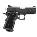 STACCATO CS 2011 9mm 3.5" 16rd Optic Ready Pistol w/ Fiber Optic Sights Flat Face Trigger - Black - Staccato