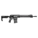 POF Revolution Piston 308 Win 18.5" 20rd Semi-Auto AR10 Rifle w/ Fluted Threaded Barrel - Black - Pof-Usa