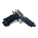 STACCATO-P 9mm 5" Threaded Bull Barrel 17rd Curved Trigger - Black - Staccato