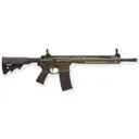 LWRC IC SPR 5.56 NATO 16" 30rd Semi-Auto AR15 Rifle w/ Spiral Fluted Barrel - Black / OD Green - Lwrc International
