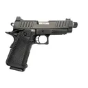 STACCATO C2 Iron Sight 9mm 3.9" Stainless Steel Threaded Barrel Curved Trigger - Black - Staccato