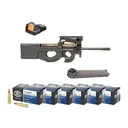 FN AMERICA PS90 5.7x28 16.04" 50rd Semi-Auto Rifle w/ Vortex Viper Red Dot + 300rds of FN Ammo - Fn America