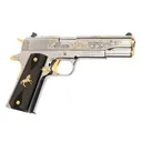 COLT 1911 Government "1 of 500" 38 Super 5" 7rd - Gold & Stainless - Colt