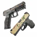 HK USA VP9 75th Anniversary Two Pistol Set 9mm 4" 10rd - Flecktarn & Tropentarn Cerakote - Heckler & Koch