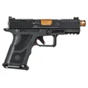 ZEV TECHNOLOGIES OZ9C Elite 9mm 4" 15rd Semi-Auto Pistol w/ Bronze Threaded Barrel - Black - Zev Technologies