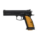 CZ-USA QP Only 75 Tactical Sport 9mm 5.23" Black/Orange - Cz-Usa
