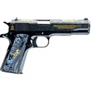 COLT 1911 Government Samuel Colt Limited Edition 45ACP 5" 7rd Pistol - Custom Scroll / Pearlite - Colt