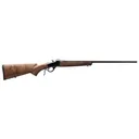 WINCHESTER 1885 Low Wall Hunter High Grade 6mm Creedmoor 24" Single Shot Rifle - Black / Walnut - Winchester