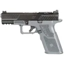 ZEV TECHNOLOGIES OZ9c Combat 4.16" 9mm Compact 17rd Semi-Auto Pistol - Gray / Black - ZEV