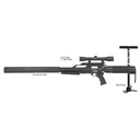 AIR FORCE AIRGUNS TexanSS .457 w/Hand Pump, 4X32 Scope - Air Force Airguns