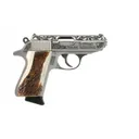 WALTHER ARMS PPK/S 380 ACP 3.3" 7rd Stainless Engraved - Walther Arms