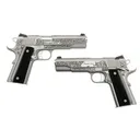 SPRINGFIELD ARMORY Garrison 1911 45ACP 5" 7rd Pistol | TGW Premier Engraving + Ebony Wood Grips - Springfield Armory