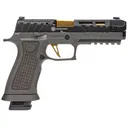 SIG SAUER P320 X-Series 9mm 4.6" 10rd Optic Ready Pistol w/ XRAY3 Night Sights - Grey / Gold - Sig Sauer