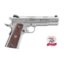 RUGER SR1911 7th Anniversary 45ACP 5" 8rd Pistol | Stainless & Hardwood w/ Custom Engravings - Ruger