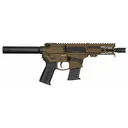 CMMG Mk57 Banshee 5.7x28mm 5" 25rd Pistol w/ Tube (No Brace) | Burnt Bronze - Cmmg