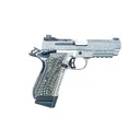 KIMBER KDS9C 9mm 4" 15rd Optic Ready Pistol w/ TruGlo Night Sights | Grey + Black G10 Grips - Kimber