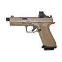 SHADOW SYSTEMS DR920 Elite 9mm 5" 10rd Pistol w/ Threaded Barrel & Holosun Package - Black / FDE - Shadow Systems