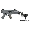 CZ-USA Scorpion EVO 3 S1 Grey + BFSIII Binary Trigger - Cz-Usa