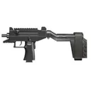 IWI Uzi Pro 9mm 20/25rd Side Fold Stab Brace - Israel Weapon Industries