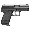 HK USA USP45 Compact V7 45ACP 3.78" 8rd LEM DAO Pistol w/ Night Sights | Black - Heckler & Koch