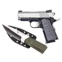 MAGNUM RESEARCH Desert Eagle 1911 Undercover 45 ACP 3" 6rd Pistol - Two-Tone w/ Knife & Sheath - Magnum Research