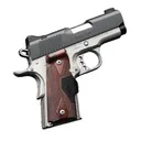 KIMBER Ultra Carry II 45ACP 3" 7rd - Two-Tone / Rose Wood Lasergrips - Kimber